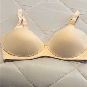 Soma, 36 DD, embraceable Wireless bra, beige.